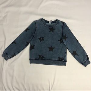 Long sleeve crew neck sweater